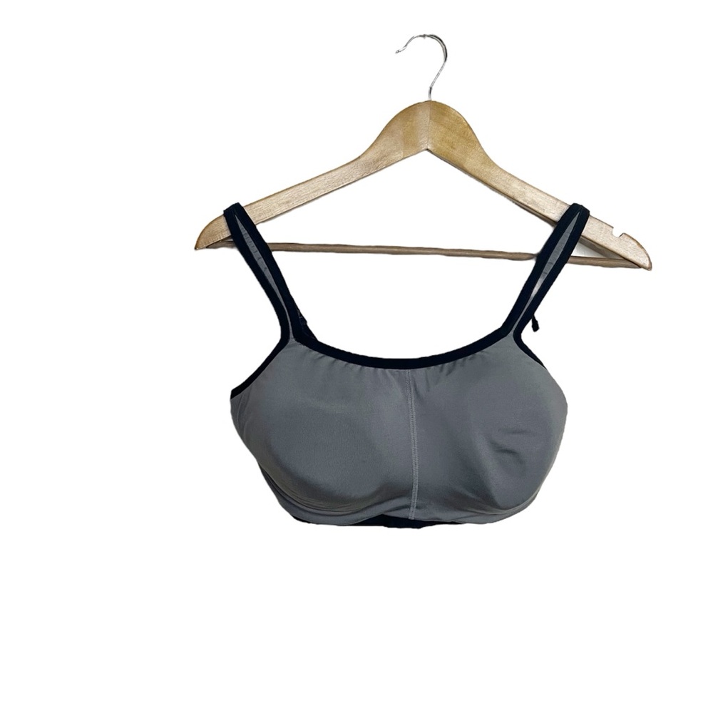 Natori Gray and Black Sports Bra